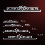 Challenge Accepted Éremtartó V2-Éremakasztó Victory Hangers®