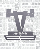My Victories (Sikereim) Rajtszám és Éremtartó V2-Éremakasztó Victory Hangers®
