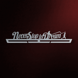 Never Stop To Dream Éremtartó-Éremakasztó Victory Hangers®