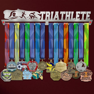 Triathlete Éremtartó | Triathlon Éremakasztó-Éremakasztó Victory Hangers®