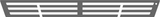 3 bars add-on-Éremakasztó Victory Hangers®