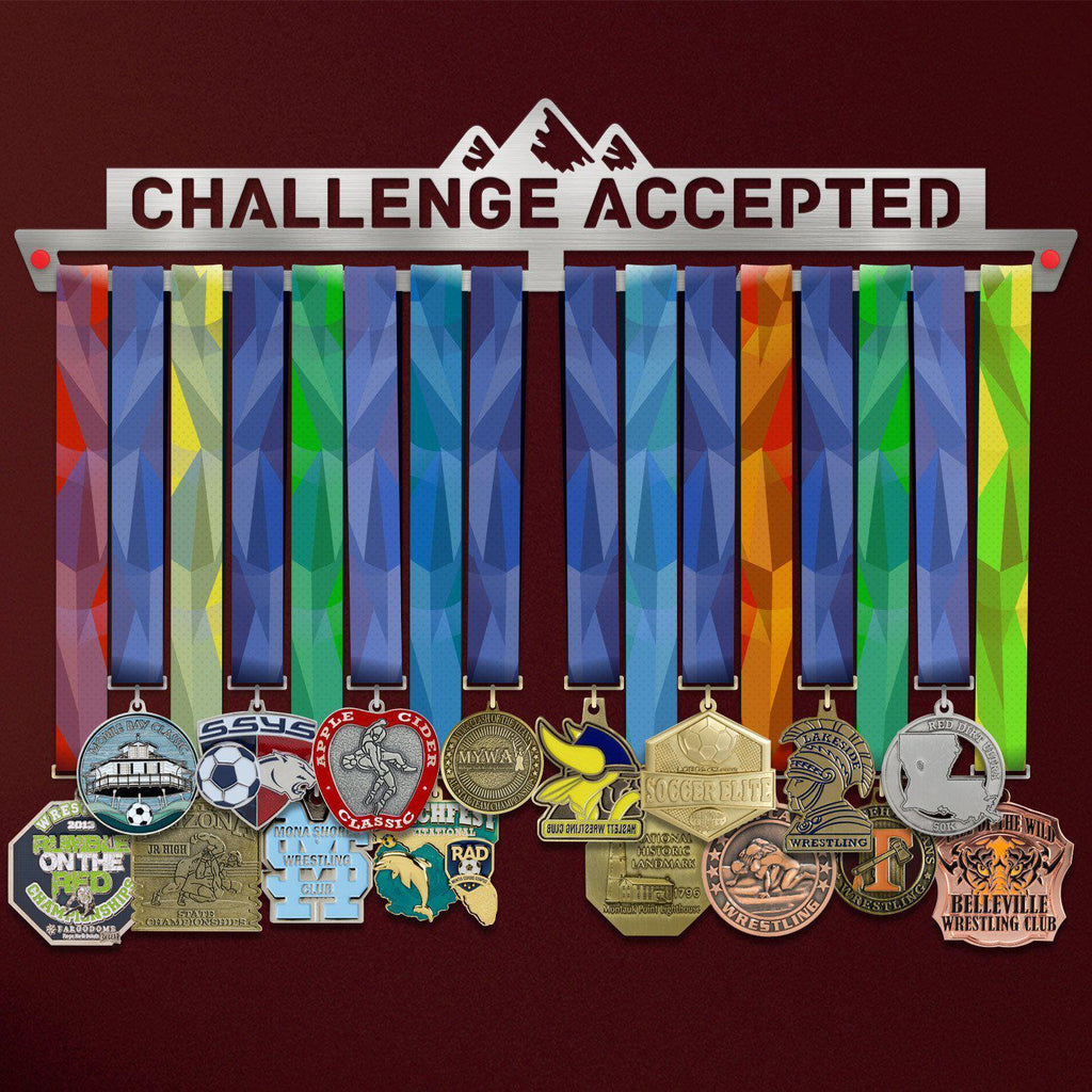 Challenge Accepted Éremtartó V2-Éremakasztó Victory Hangers®