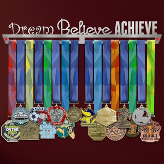 Dream Believe Achieve Éremtartó-Éremakasztó Victory Hangers®