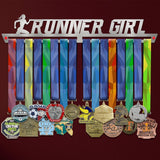 Runner Girl Éremtartó-Éremakasztó Victory Hangers®