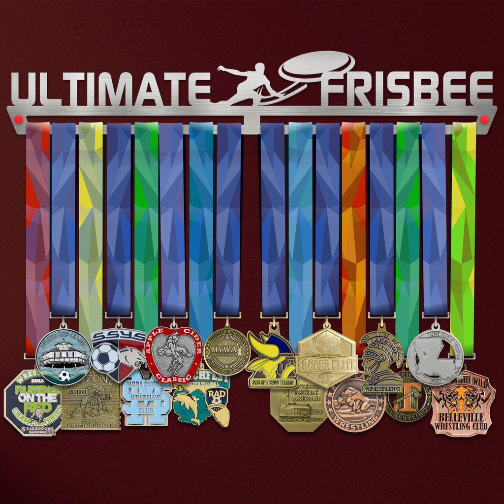 Ultimate Frisbee Éremtartó-Éremakasztó Victory Hangers®