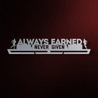 Always Earned Never Given Éremtartó FÉRFI