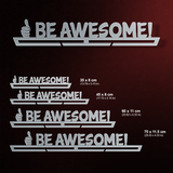 Be Awesome Éremtartó V1-Éremakasztó Victory Hangers®