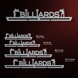 Billiards Éremtartó-Éremakasztó Victory Hangers®