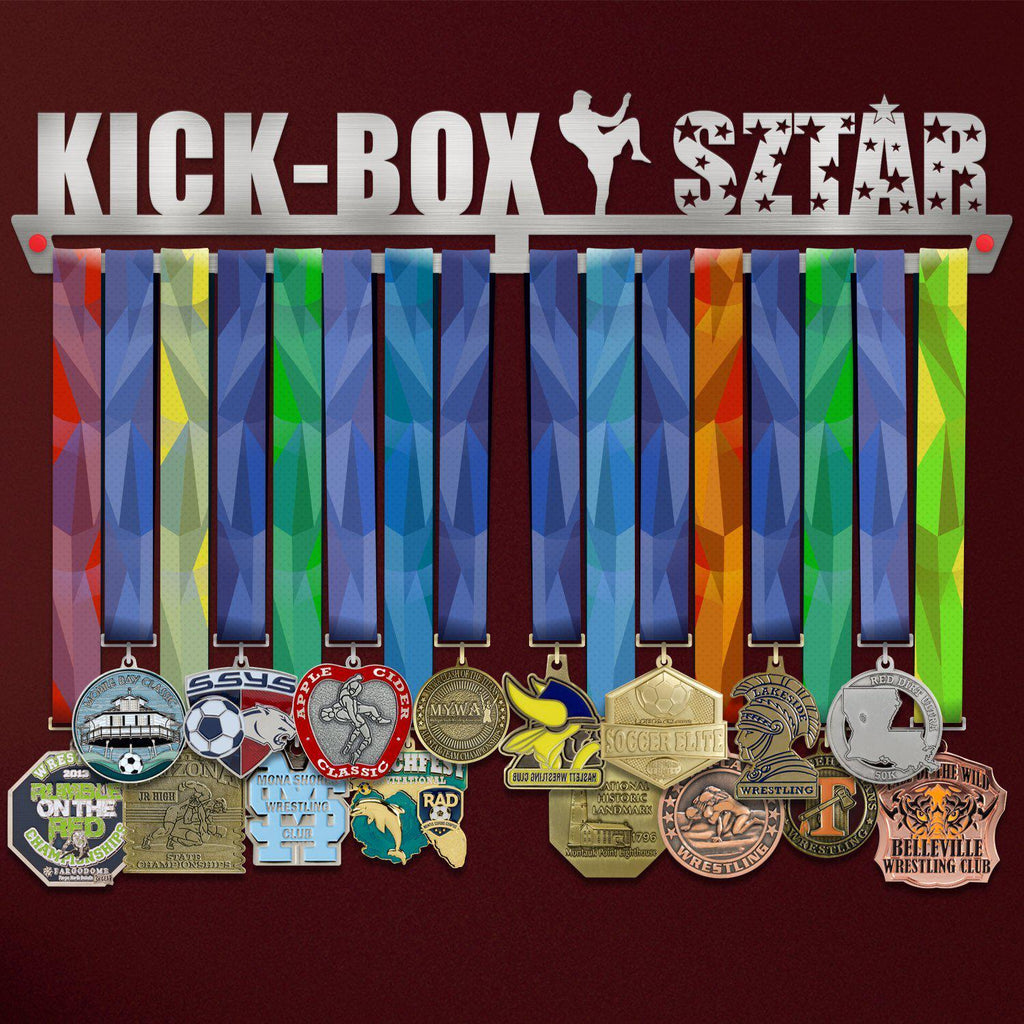 Kick-Box Sztár Éremtartó-Éremakasztó Victory Hangers®