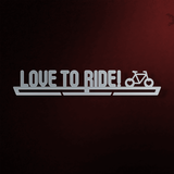 Love To Ride Éremtartó-Éremakasztó Victory Hangers®