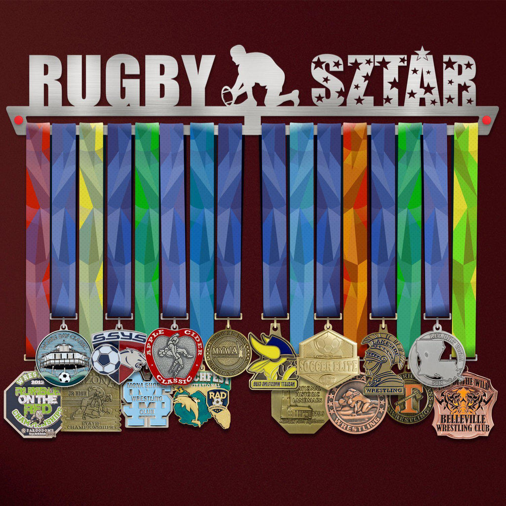 Rögbi Sztár Éremtartó-Éremakasztó Victory Hangers®
