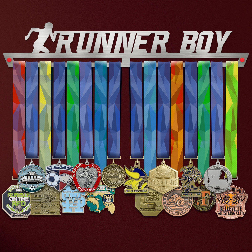 Runner Boy Éremtartó-Éremakasztó Victory Hangers®
