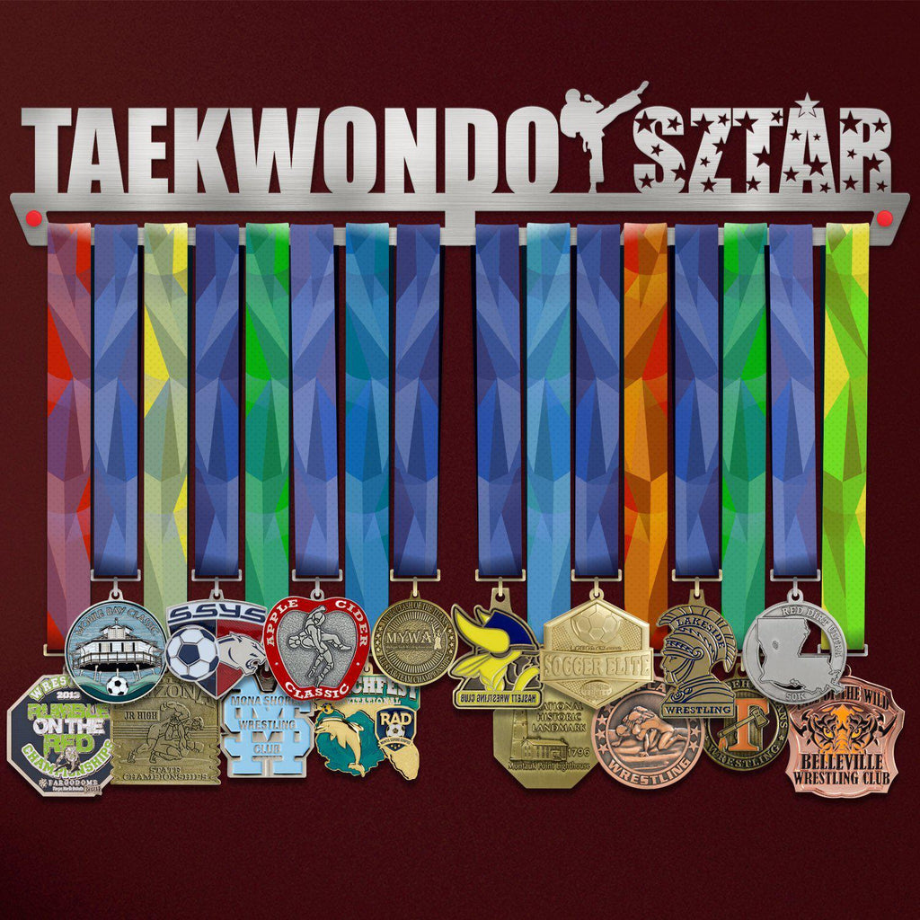 Taekwondo Sztár Éremtartó-Éremakasztó Victory Hangers®